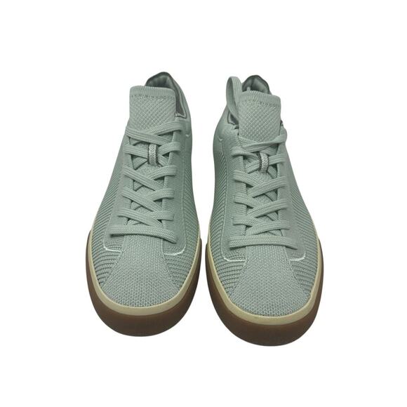Rothy's The Lace Up Sneaker Shoes Knit Spearmint Light Green Size US 7 - Picture 5 of 14